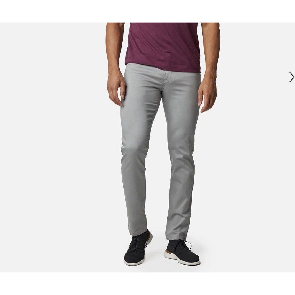 NWT Rhone Men Size 40 x 32 Khaki Everyday Twill Five Pocket Slim Straight Pants